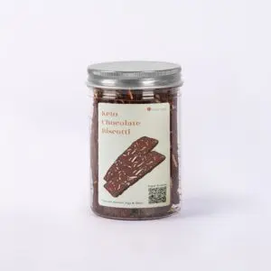KETO VALRHONA CHOC ALMOND BISCOTTI