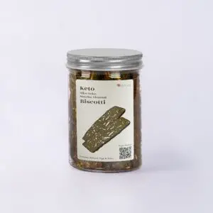 KETO NIKO NEKO MATCHA ALMOND BISCOTTI