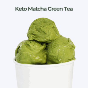 KETO MATCHA GREEN TEA ICE CREAM